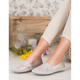 Slipon din piele VINCEZA galben 1