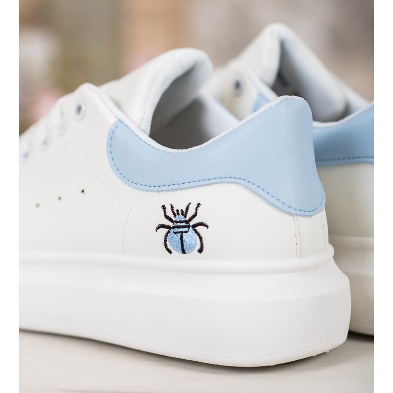 Kylie Pantofi sport la modă alb 1 Kylie Pantofi sport la modă alb 1