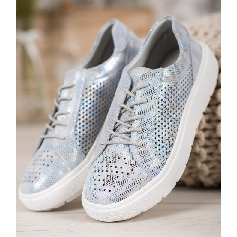 Goodin Pantofi cu cordon gri 2 Goodin Pantofi cu cordon gri 2