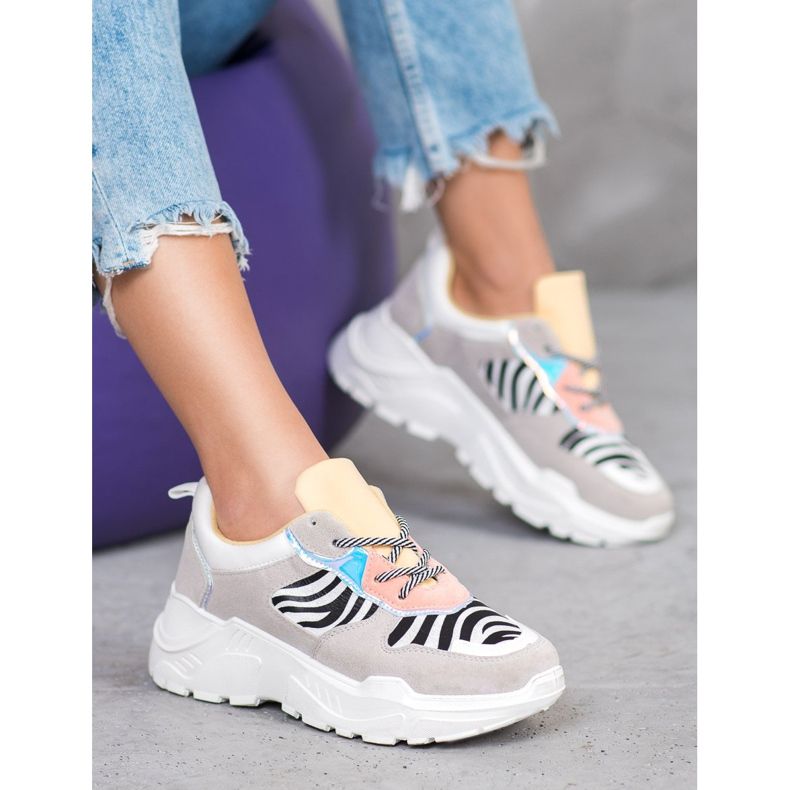 SHELOVET Adidași de modă multicolor 1