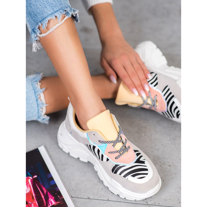 SHELOVET Adidași de modă multicolor 2