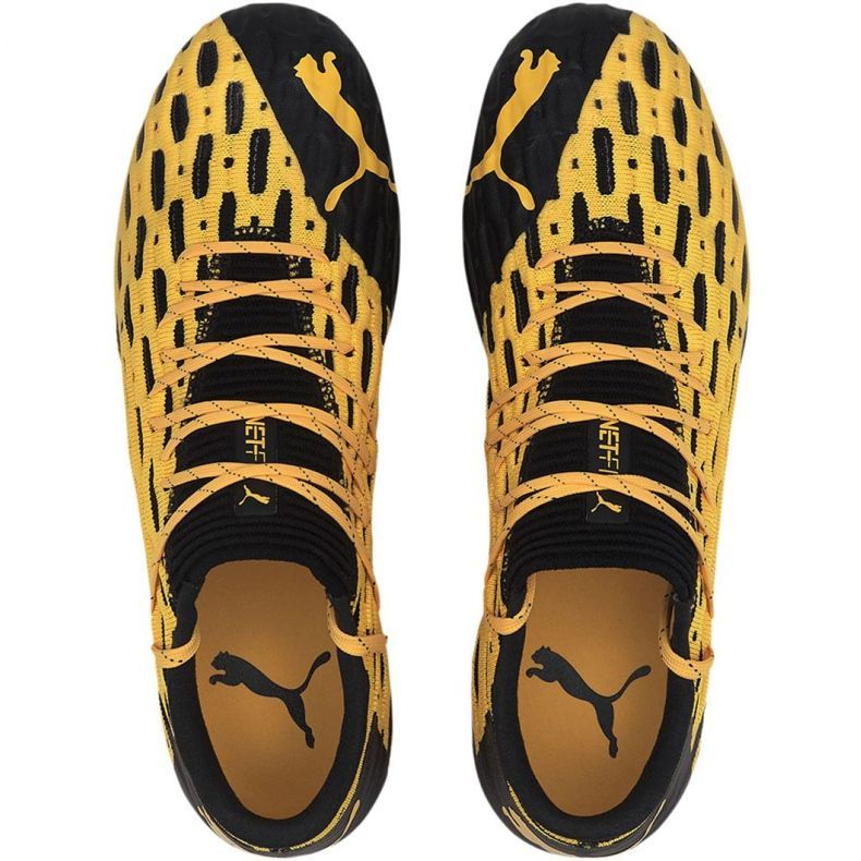 Ghete de fotbal Puma Future 5.1 Netfit Low Fg Ag M 105791 02 galben galben 1 Ghete de fotbal Puma Future 5.1 Netfit Low Fg Ag M 105791 02 galben galben 1