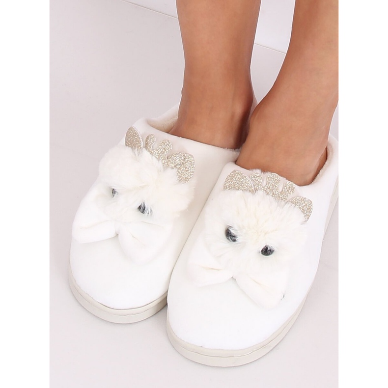 Beige Papuci de damă DD112 Beige - specie II bej 2