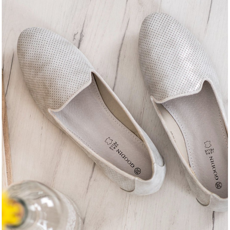 Goodin Lordii din piele bej 2