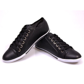 Oldschool Sneakers 187 Negru 2