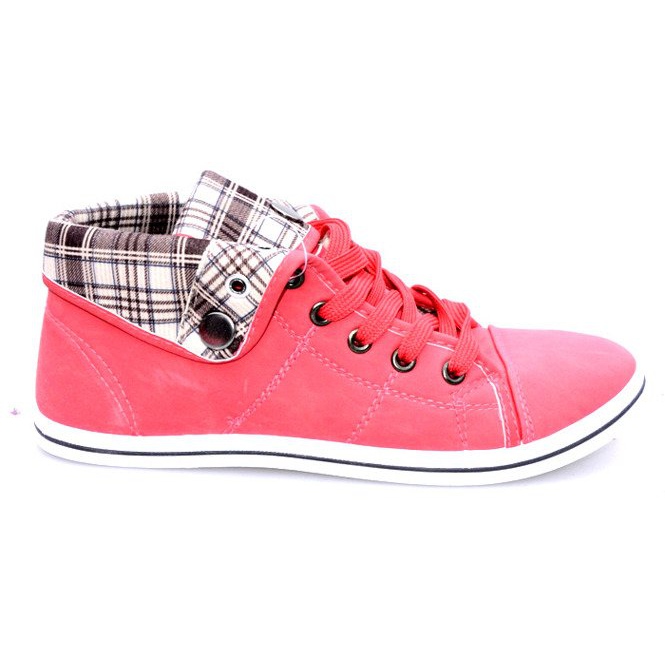 Adidași înalți convertiți DD52 Peach galben 1