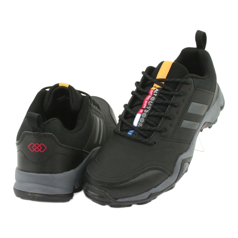 Trekking sportiv Atletico AT4636 negru 4