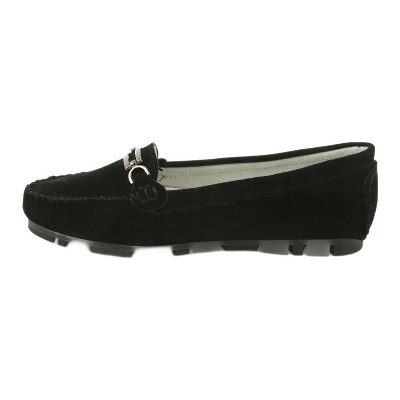 Mocasini Filippo DP1202 din piele de capră negru 2
