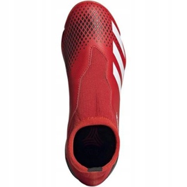 Ghete de fotbal Adidas Predator 20.3 Ll Tf Jr EF1949 roșu roșu 1