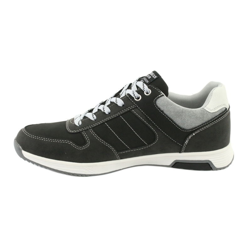 Pantofi sport bărbați ADI American Club RH01 negru gri 2