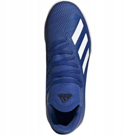 Încălțăminte de interior adidas X 19.3 In Jr EG7170 albastru albastru 1