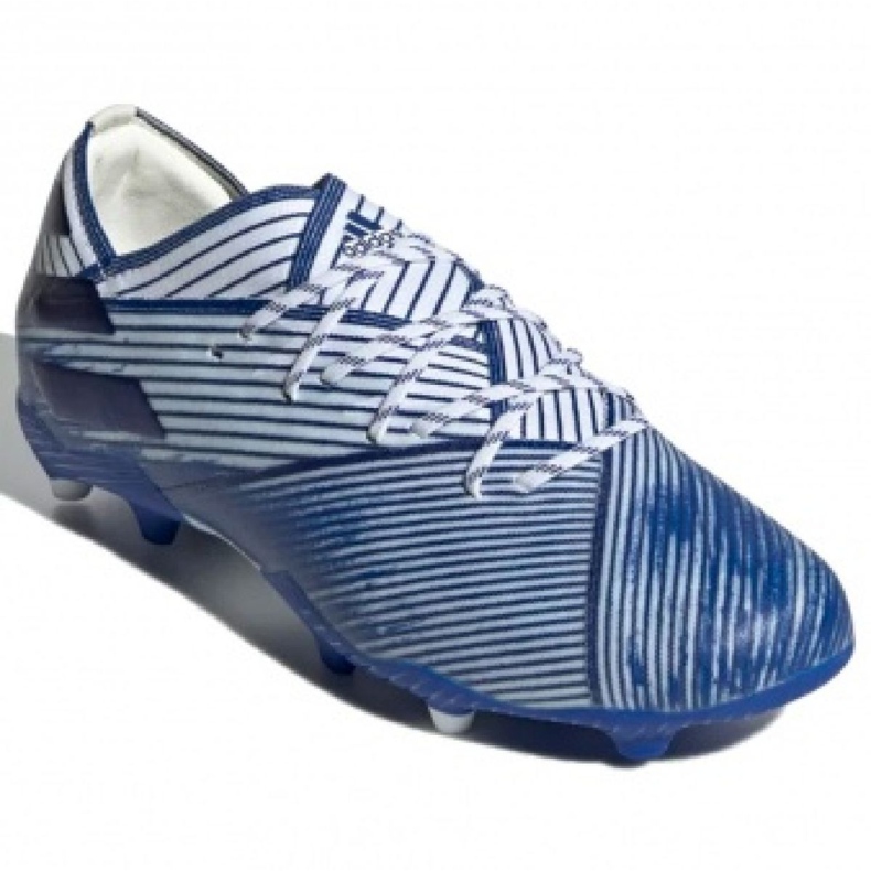 Ghete de fotbal Adidas Nemeziz 19.1 Fg Jr EG7238 multicolor alb 1