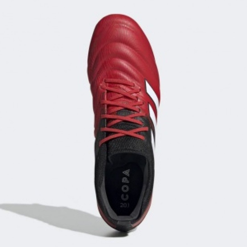 Ghete de fotbal Adidas Copa 20.1 Fg M EF1948 multicolor roșu 1