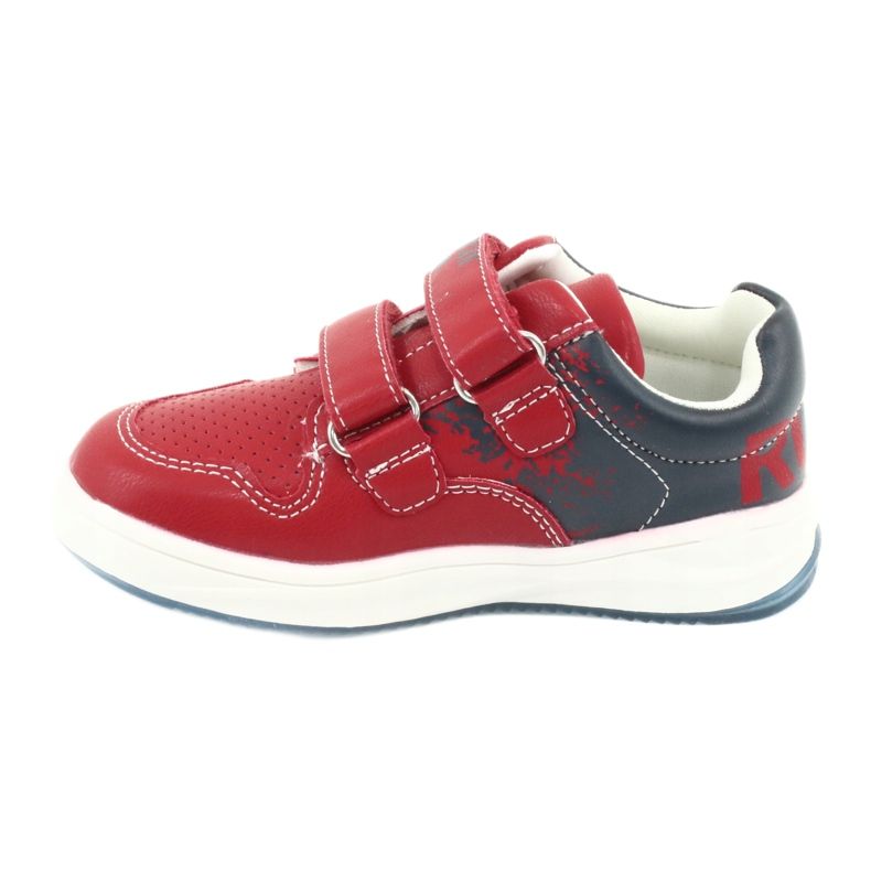 American Club Pantofi sport roșii/bleumarin albastru velcro roșu 2 American Club Pantofi sport roșii/bleumarin albastru velcro roșu 2