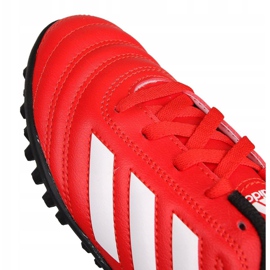 Ghete de fotbal Adidas Copa 20.4 Tf Jr EF1925 roșu roșu 2