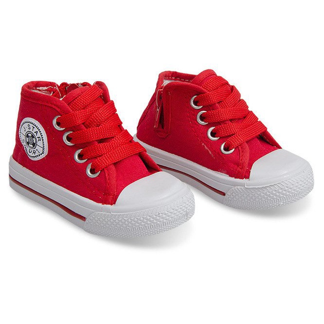 Adidași copii High-top Y1309 Roșu roşu 1