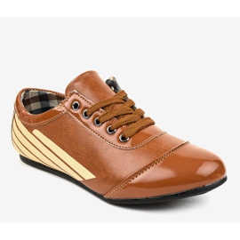 Pantofi clasici de jazz maro 028-1 1 Pantofi clasici de jazz maro 028-1 1