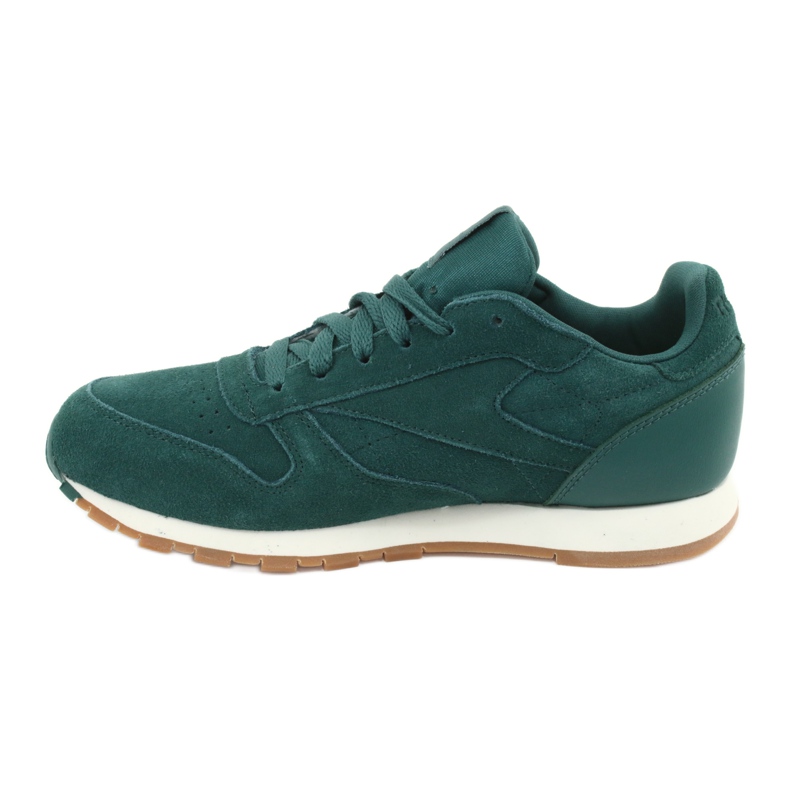 Reebok Cl Leather Sg JRCM9079 verde 2 Reebok Cl Leather Sg JRCM9079 verde 2