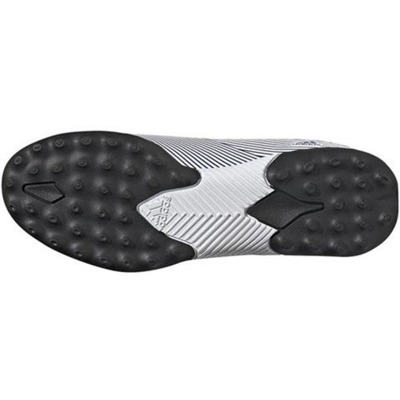 Ghete de fotbal Adidas Nemeziz 19.3 Tf Jr EG7235 multicolor alb 2