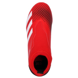 Încălțăminte de interior adidas Predator 20.3 Ll In Jr EF1952 multicolor roșu 1