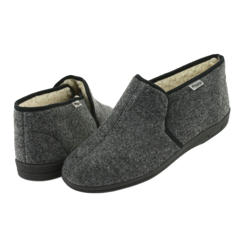 Pantofi bărbați ORTO Befado 730M045 negru gri 4