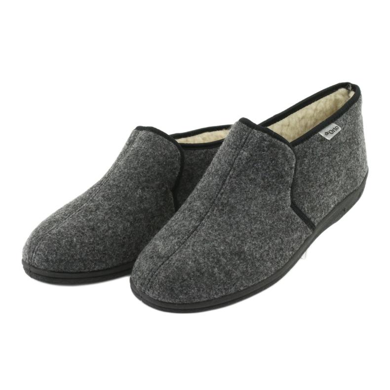 Pantofi bărbați ORTO Befado 730M045 negru gri 3