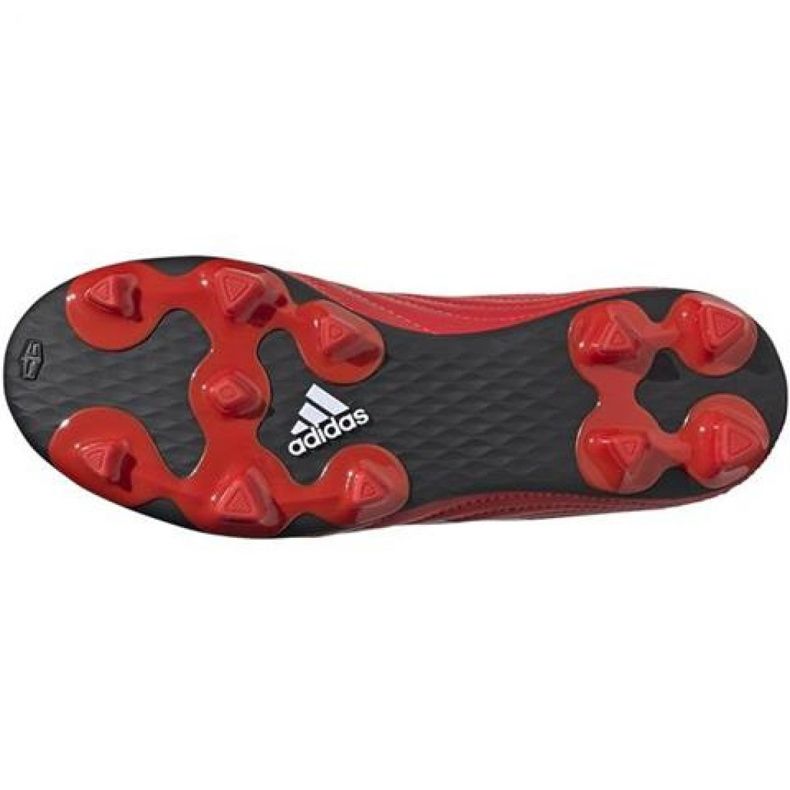 Ghete de fotbal Adidas Copa 20.4 Fg Jr EF1919 roșu portocale si rosii 1