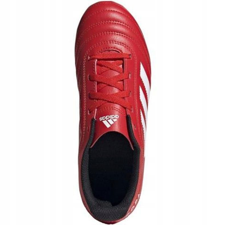 Ghete de fotbal Adidas Copa 20.4 Fg Jr EF1919 roșu portocale si rosii 2