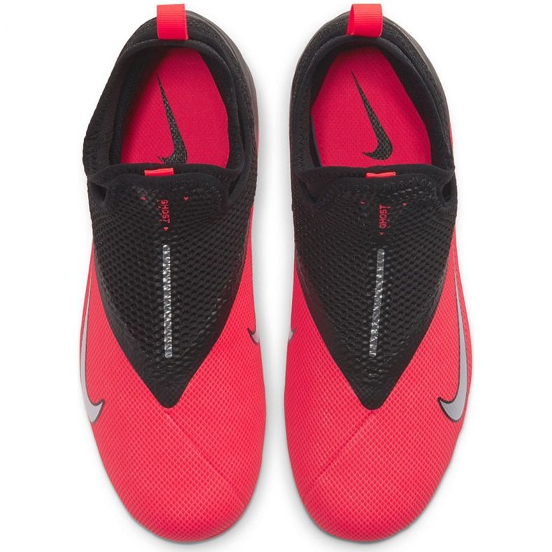 Pantofi de fotbal Nike Phantom Vsn 2 Academy Df FG / MG Jr CD4059-606 multicolor roșu 1