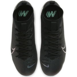 Pantofi de fotbal Nike Mercurial Superfly 7 Academy FG / MG Jr AT8120-010 negru negru 1 Pantofi de fotbal Nike Mercurial Superfly 7 Academy FG / MG Jr AT8120-010 negru negru 1
