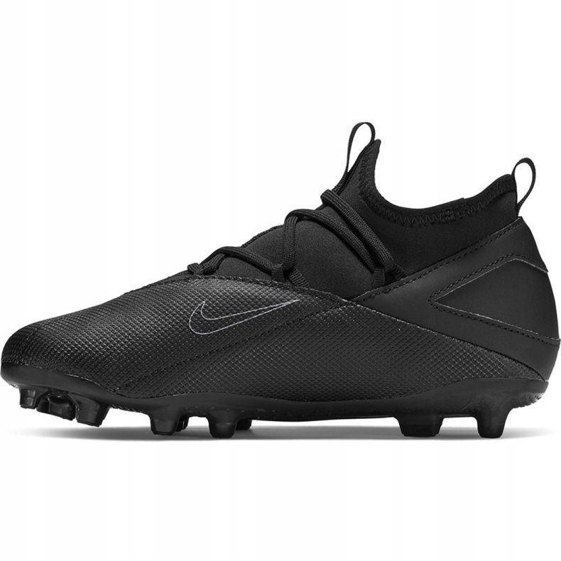 Pantofi de fotbal Nike Phantom Vsn 2 Club Df FG / MG Jr CD4061-010 negru negru 2