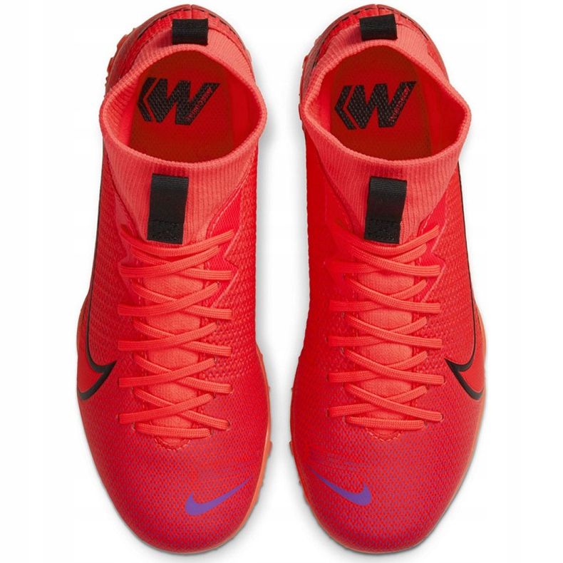 Pantofi de fotbal Nike Mercurial Superfly 7 Academy Tf Jr AT8143-606 roșu roșu 1