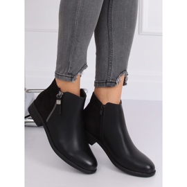 Ghete Chelsea negre pentru femei B0-350 Negre negru 2