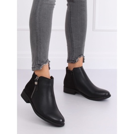 Ghete Chelsea negre pentru femei B0-350 Negre negru 1