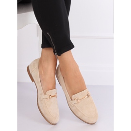 Mocasini dama bej T355P Bej 2