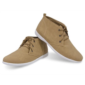 Încălțăminte elegantă înaltă 3569 Kaki 1