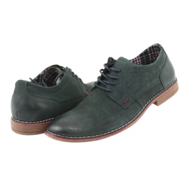 Pantofi casual pentru bărbați casual American Club CY01 albastru marin 4