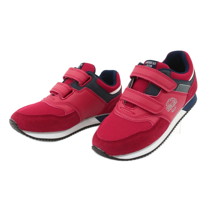 American Club Pantofi sport RH20 roșii americani alb roșu albastru marin 3 American Club Pantofi sport RH20 roșii americani alb roșu albastru marin 3