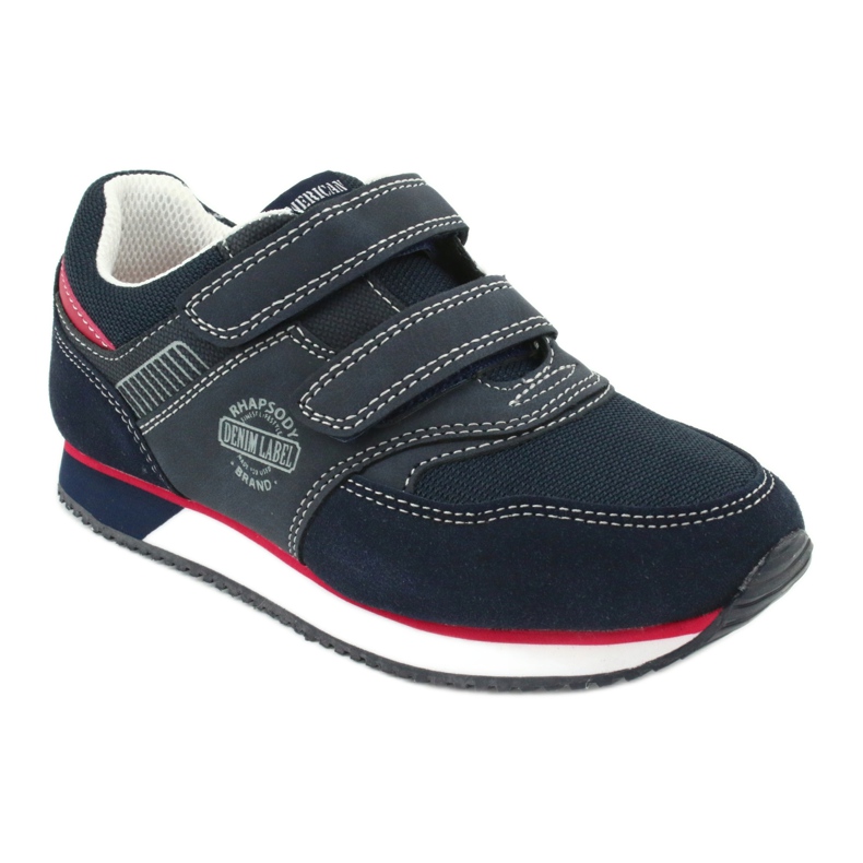 American Club Pantofi sport americani, bleumarin RH20 roșu albastru marin 1