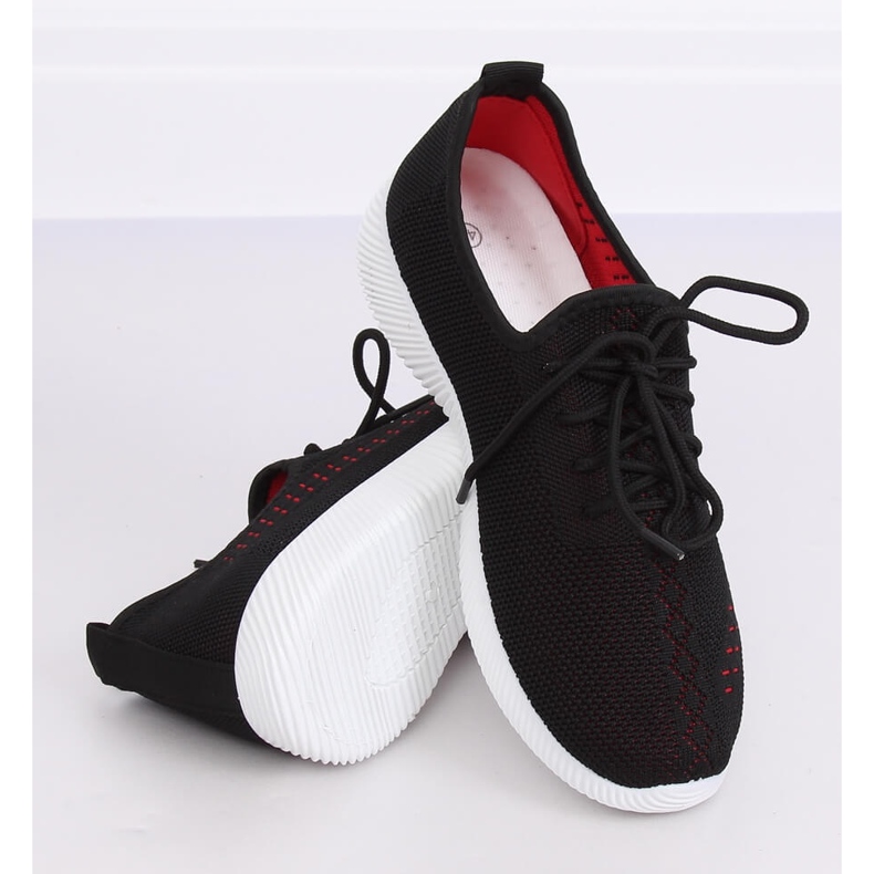 Negru MG1517 Pantofi sport negri 2