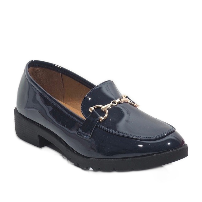 Mocasini femei bleumarin A9002 albastru marin 1