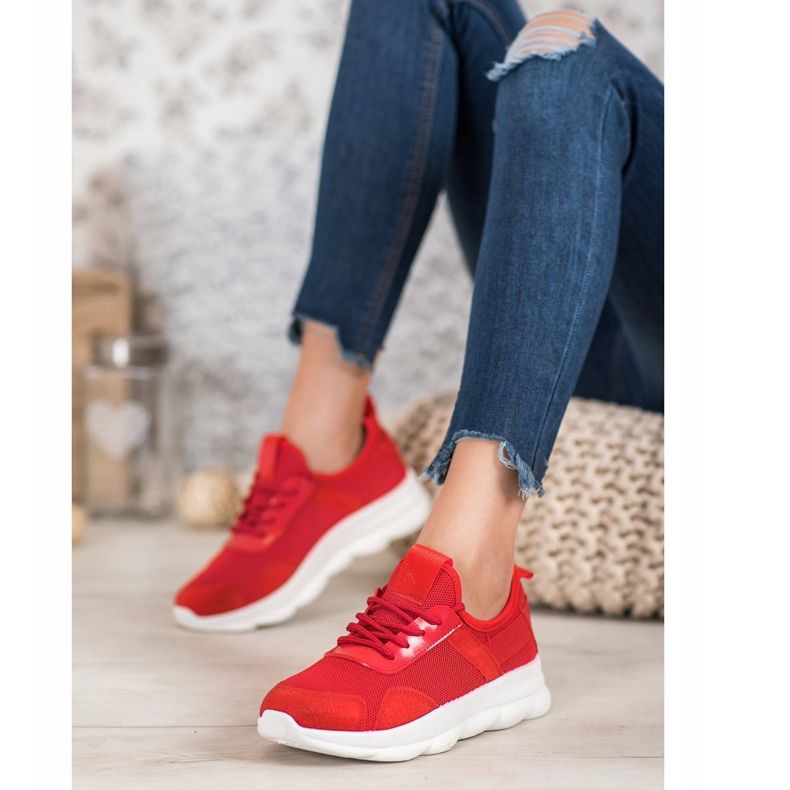 Marquiz Pantofi sport de alunecare roșu 1