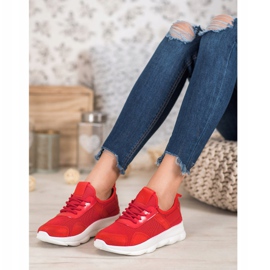 Marquiz Pantofi sport de alunecare roșu 2