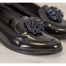 Vinceza Lorzi negri cu ornament negru 1