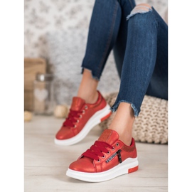 SHELOVET Pantofi sport de moda roșu 2 SHELOVET Pantofi sport de moda roșu 2