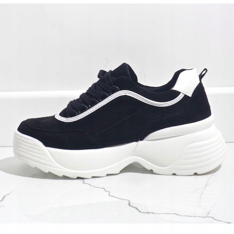 Adidași sport negri din piele ecologică 7917-Y negru 2 Adidași sport negri din piele ecologică 7917-Y negru 2