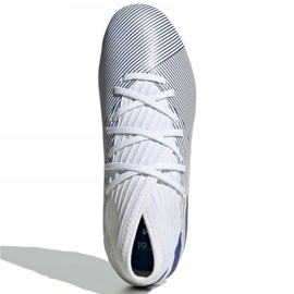 Ghete de fotbal adidas Nemeziz 19.3 Fg Jr EG7245 gri argint 2