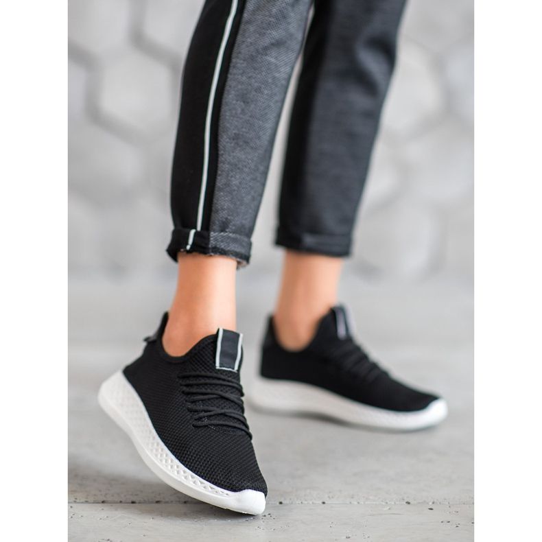 SHELOVET Încălțăminte sport cu plasă negru 1 SHELOVET Încălțăminte sport cu plasă negru 1