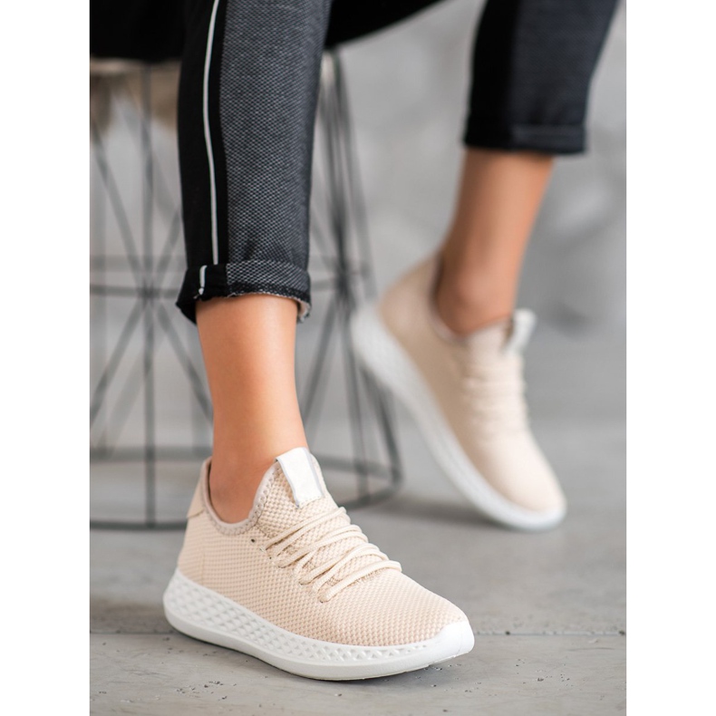 SHELOVET Încălțăminte sport cu plasă maro 1 SHELOVET Încălțăminte sport cu plasă maro 1