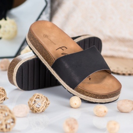 Goodin Papuci negri la modă negru 1